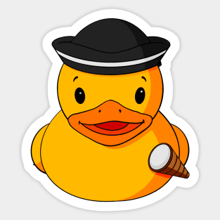 Pirate Rubber Duck Sticker